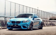 画像3: BMW F87 M2 フロントバンパー用リップスポイラー 本物DryCarbon ドライカーボン (3)