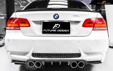 画像5: BMW 3シリーズ E92 E93 M3専用 リア ディフューザー 本物Drycarbon ドライカーボン (5)