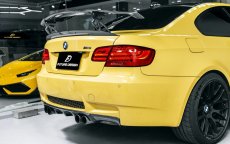 画像3: BMW 3シリーズ E92 E93 トランク用 GTS リアウィング DryCarbon ドライカーボン (3)