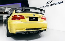 画像2: BMW 3シリーズ E92 E93 トランク用 GTS リアウィング DryCarbon ドライカーボン (2)