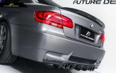 画像2: BMW 3シリーズ E92 M3 トランク用リアスポイラー 本物DryCarbon ドライカーボン (2)