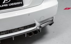 画像3: BMW 3シリーズ E92 E93 M3専用 リア ディフューザー 本物Drycarbon ドライカーボン (3)