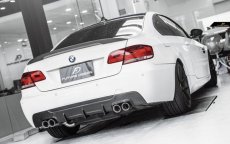 画像2: BMW 3シリーズ E92 E93 Mスポーツ専用 リア ディフューザー 本物Drycarbon ドライカーボン (2)