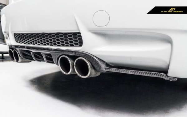BMW 3シリーズ E92 E93 M3専用 リア ディフューザー 本物Drycarbon
