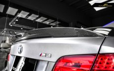 画像4: BMW 3シリーズ E92 M3 トランク用リアスポイラー 本物DryCarbon ドライカーボン (4)