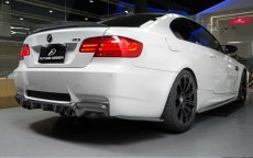 画像3: BMW 3シリーズ E92 E93 M3専用 リア カナード 本物Drycarbon ドライカーボン (3)