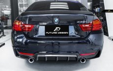 画像3: BMW 4シリーズ F36 グランクーペ トランク用リアスポイラー 本物DryCarbon ドライカーボン (3)