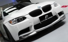 画像2: BMW 3シリーズ E92 E93 M3専用 フロント用リップスポイラー 本物Drycarbon ドライカーボン (2)