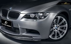 画像1: BMW 3シリーズ E90 M3専用 フロント用リップスポイラー 本物Drycarbon ドライカーボン (1)