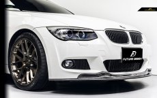 画像3: BMW 3シリーズ E92 E93 Mスポーツ LCI 後期専用 フロント用リップスポイラー 本物carbon カーボン (3)