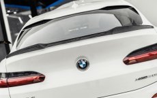 画像6: BMW X4 G02 トランク用リアスポイラー 本物DryCarbon ドライカーボン (6)