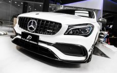 画像4: BENZ メルセデス・ベンツ CLA-Class W117 LCI 後期用GTR パナメリカーナ グリル GTグリル ブラック仕様 (4)