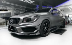 画像2: BENZ メルセデス・ベンツ CLA-Class W117 前期用GTR パナメリカーナ グリル GTグリル ブラック仕様 (2)