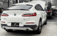 画像11: BMW X4 G02 トランク用リアスポイラー 本物DryCarbon ドライカーボン (11)