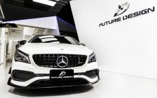 画像2: BENZ メルセデス・ベンツ CLA-Class W117 LCI 後期用GTR パナメリカーナ グリル GTグリル ブラック仕様 (2)