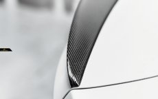 画像10: BMW X4 G02 トランク用リアスポイラー 本物DryCarbon ドライカーボン  (10)