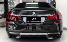 画像3: BMW 5シリーズ F10 セダン トランク用リアスポイラー 本物ドライカーボン DryCarbon  (3)