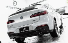 画像4: BMW X4 G02 トランク用リアスポイラー 本物DryCarbon ドライカーボン  (4)