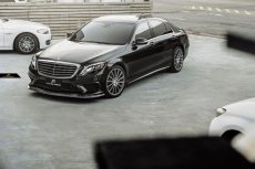 画像3: BENZ メルセデス・ベンツ S-Class W222 S63 フロントバンパー用リップスポイラー 本物DryCarbon ドライカーボン (3)