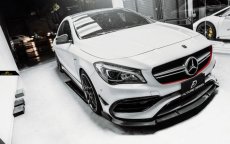 画像7: BENZ メルセデス・ベンツ CLA-Class W117 CLA45ルック グリル  マットシルバー仕様 (7)