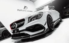 画像3: BENZ メルセデス・ベンツ CLA-Class W117 CLA45ルック グリル  マットシルバー仕様 (3)