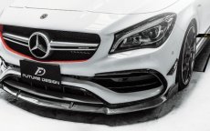 画像4: BENZ メルセデス・ベンツ CLA-Class W117 CLA45ルック グリル  マットシルバー仕様 (4)