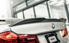 画像9: BMW 5シリーズ F90 M5 トランク用リアスポイラー DryCarbon 本物ドライカーボン (9)