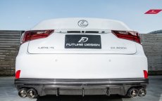 画像2: LEXUS IS250 IS200 IS300 IS350 SPORTバンパー リアディフューザー 本物Carbon カーボン (2)