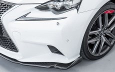 画像5: LEXUS IS350 IS300h IS250 IS200t F-SPORTバンパー用リップスポイラー 本物Carbon カーボン (5)