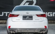 画像1: LEXUS IS250 IS200 IS300 IS350 SPORTバンパー リアディフューザー 本物Carbon カーボン (1)