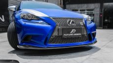 画像5: LEXUS IS350 IS300h IS250 IS200t F-SPORTバンパー用リップスポイラー 本物DryCarbon ドライカーボン (5)