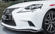 画像4: LEXUS IS350 IS300h IS250 IS200t F-SPORTバンパー用リップスポイラー 本物Carbon カーボン (4)