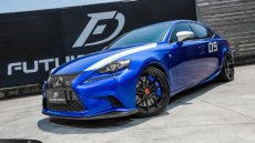 画像3: LEXUS IS350 IS300h IS250 IS200t F-SPORTバンパー用リップスポイラー 本物DryCarbon ドライカーボン (3)