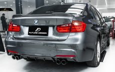 画像3: BMW 3シリーズ F30 セダン トランク用 リアウィング 本物DryCarbon ドライカーボン (3)