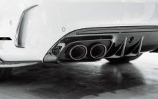 画像6: BENZ メルセデス・ベンツ C-Class W205 セダン C43仕様 リア ディフューザー 艶ありブラック (6)