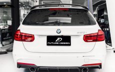画像5: BMW 3シリーズ F31 ツーリング トランク用 リアスポイラー 本物DryCarbon ドライカーボン (5)