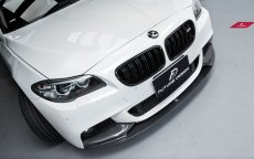 画像6: BMW 5シリーズ F10 セダン F11 ツーリング  Mスポーツ フロントバンパー用リップスポイラー 本物ドライカーボン DryCarbon  (6)