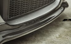 画像7: BMW 5シリーズ F10 F11 Mスポーツ フロントバンパー用リップスポイラー 本物カーボン Carbon  (7)