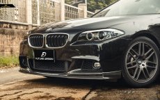 画像7: BMW 5シリーズ F10 F11 Mスポーツ フロントバンパー用リップスポイラー 本物カーボン Carbon  (7)