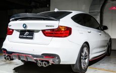 画像5: BMW 3シリーズ F34 3GT サイド スカート ステップ 本物DryCarbon ドライカーボン (5)