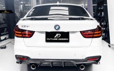 画像7: BMW 3シリーズ F34 3GT Mスポーツ リア ディフューザー 本物DryCarbon ドライカーボン (7)