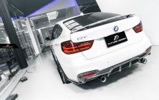 画像8: BMW 3シリーズ F34 3GT Mスポーツ リア ディフューザー 本物DryCarbon ドライカーボン (8)