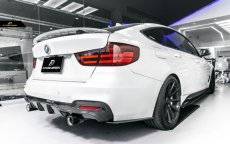 画像6: BMW 3シリーズ F34 3GT Mスポーツ リア ディフューザー 本物DryCarbon ドライカーボン (6)