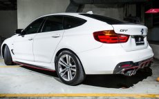 画像4: BMW 3シリーズ F34 3GT サイド スカート ステップ 本物DryCarbon ドライカーボン (4)