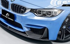 画像7: BMW 4シリーズ F82 F83 M4 フロントバンパー用 リップスポイラー 本物DryCarbon ドライカーボン (7)