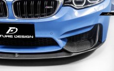 画像8: BMW 3シリーズ F80 M3 セダン フロントバンパー用 リップスポイラー 本物DryCarbon ドライカーボン (8)