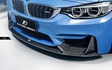 画像6: BMW 4シリーズ F82 F83 M4 フロントバンパー用 リップスポイラー 本物DryCarbon ドライカーボン (6)