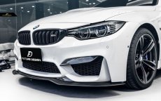 画像6: BMW 4シリーズ F82 F83 M4 フロントバンパー用 リップスポイラー 本物DryCarbon ドライカーボン (6)