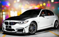 画像5: BMW 3シリーズ F80 M3 セダン フロントバンパー用 リップスポイラー 本物DryCarbon ドライカーボン (5)