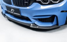 画像9: BMW 3シリーズ F80 M3 セダン フロントバンパー用 リップスポイラー 本物DryCarbon ドライカーボン (9)